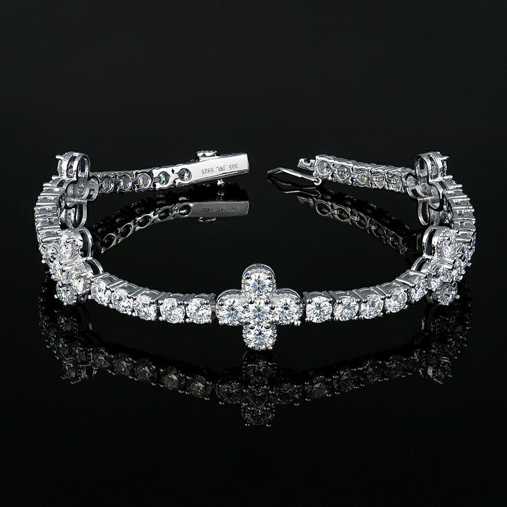 Hochwertiges Armband mit VVS-Moissanite – NOBEL Jewelry Signature Style