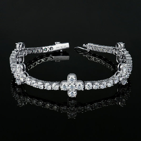 Hochwertiges Armband mit VVS-Moissanite – NOBEL Jewelry Signature Style